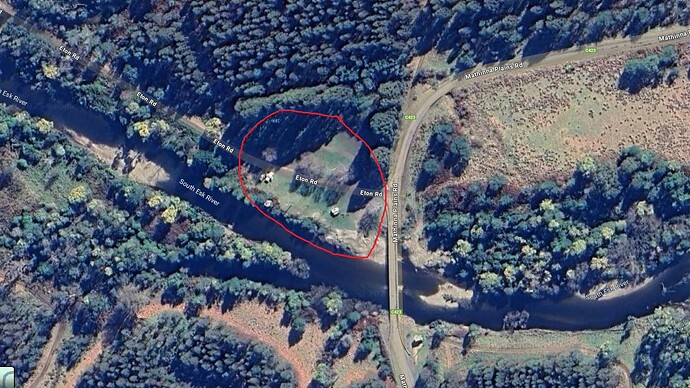 Eton Rd camping area